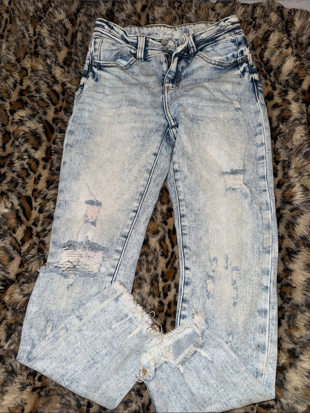 Light Wash Distressed girls KanCan Jeans from Buckle